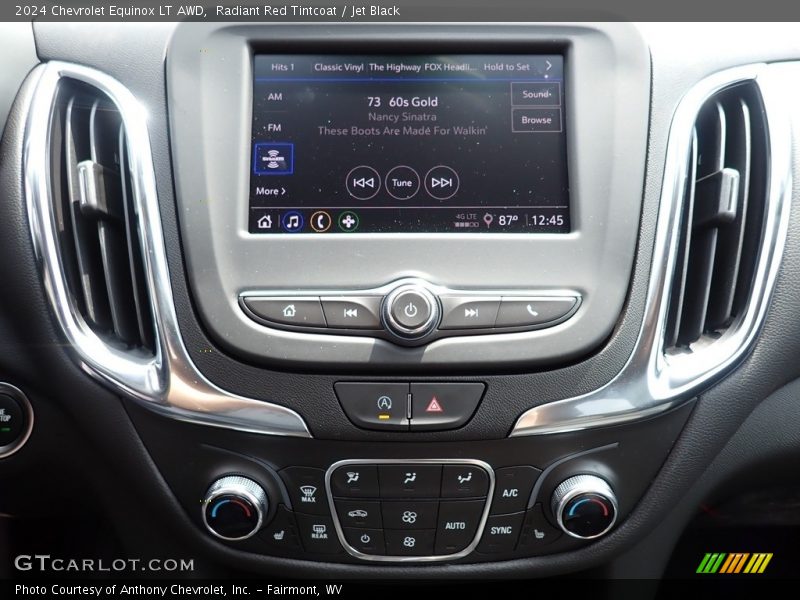 Radiant Red Tintcoat / Jet Black 2024 Chevrolet Equinox LT AWD
