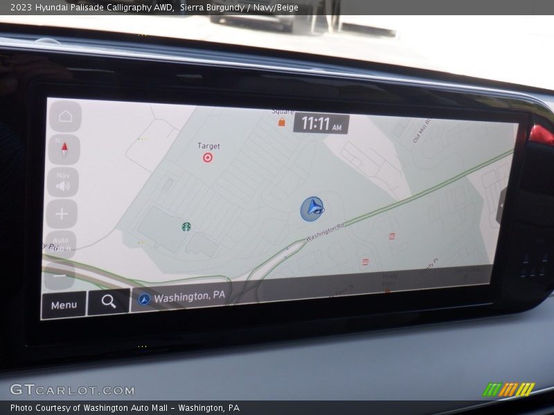 Sierra Burgundy / Navy/Beige 2023 Hyundai Palisade Calligraphy AWD