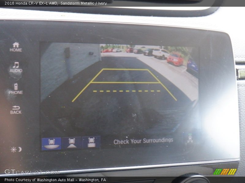 Sandstorm Metallic / Ivory 2018 Honda CR-V EX-L AWD