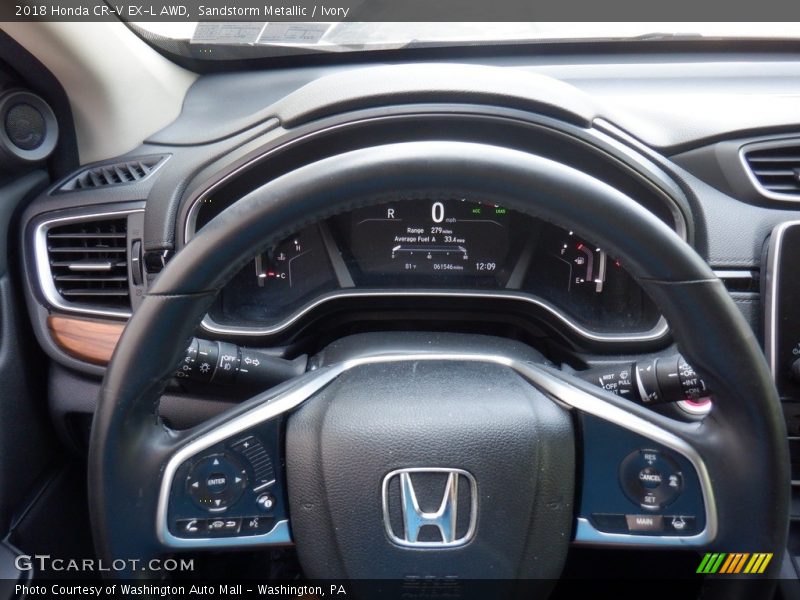 Sandstorm Metallic / Ivory 2018 Honda CR-V EX-L AWD