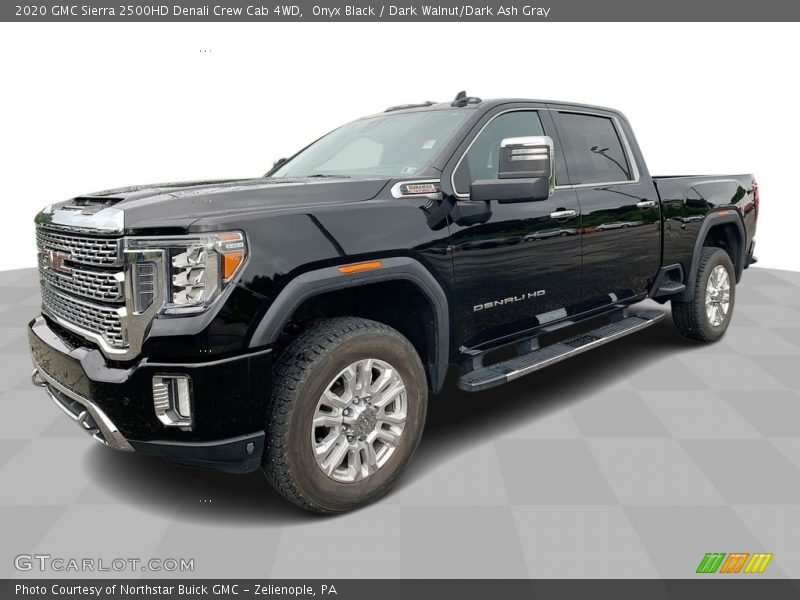Onyx Black / Dark Walnut/Dark Ash Gray 2020 GMC Sierra 2500HD Denali Crew Cab 4WD