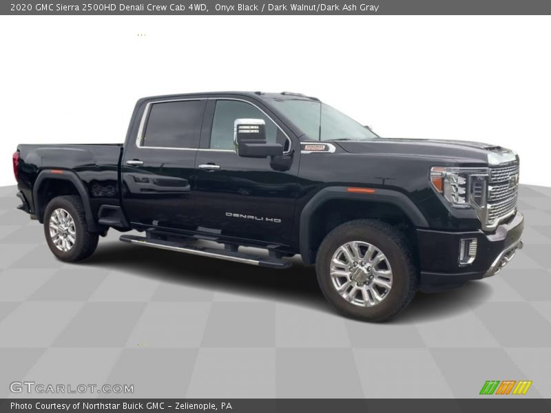 Onyx Black / Dark Walnut/Dark Ash Gray 2020 GMC Sierra 2500HD Denali Crew Cab 4WD