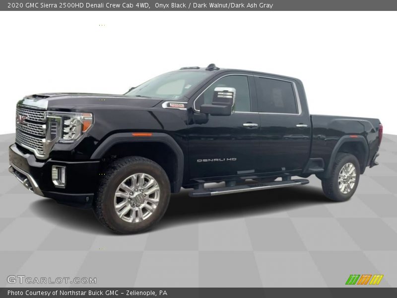 Onyx Black / Dark Walnut/Dark Ash Gray 2020 GMC Sierra 2500HD Denali Crew Cab 4WD