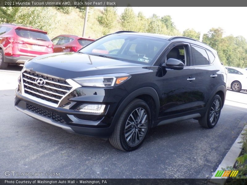 Black Noir Pearl / Black 2021 Hyundai Tucson Ulitimate AWD