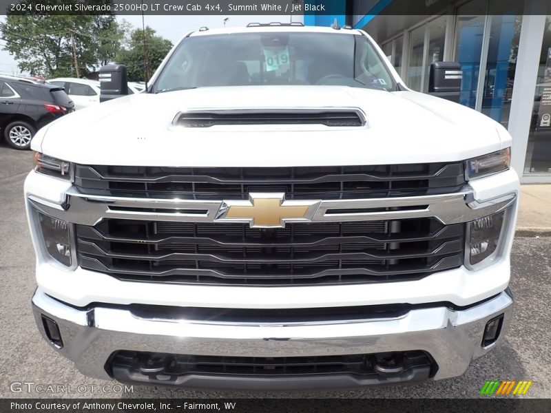 Summit White / Jet Black 2024 Chevrolet Silverado 2500HD LT Crew Cab 4x4