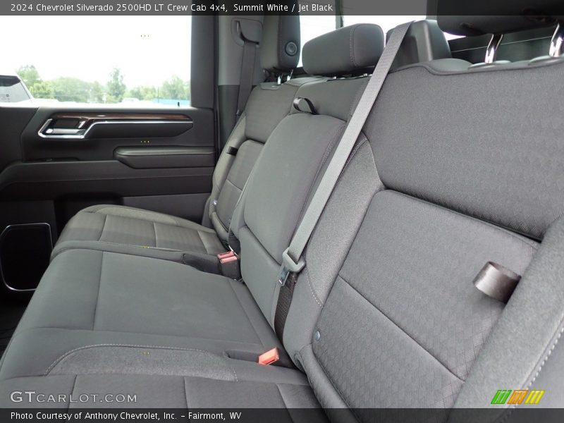 Summit White / Jet Black 2024 Chevrolet Silverado 2500HD LT Crew Cab 4x4