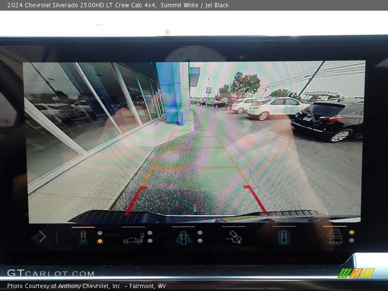 Summit White / Jet Black 2024 Chevrolet Silverado 2500HD LT Crew Cab 4x4