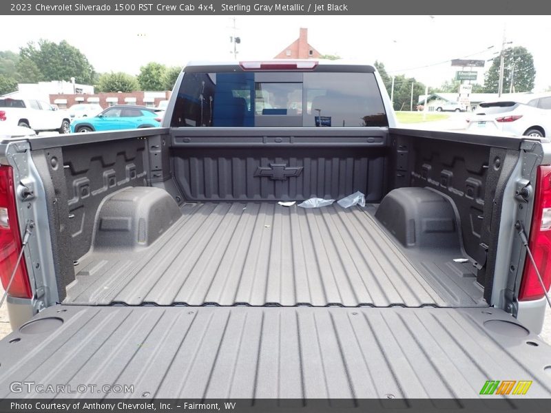 Sterling Gray Metallic / Jet Black 2023 Chevrolet Silverado 1500 RST Crew Cab 4x4