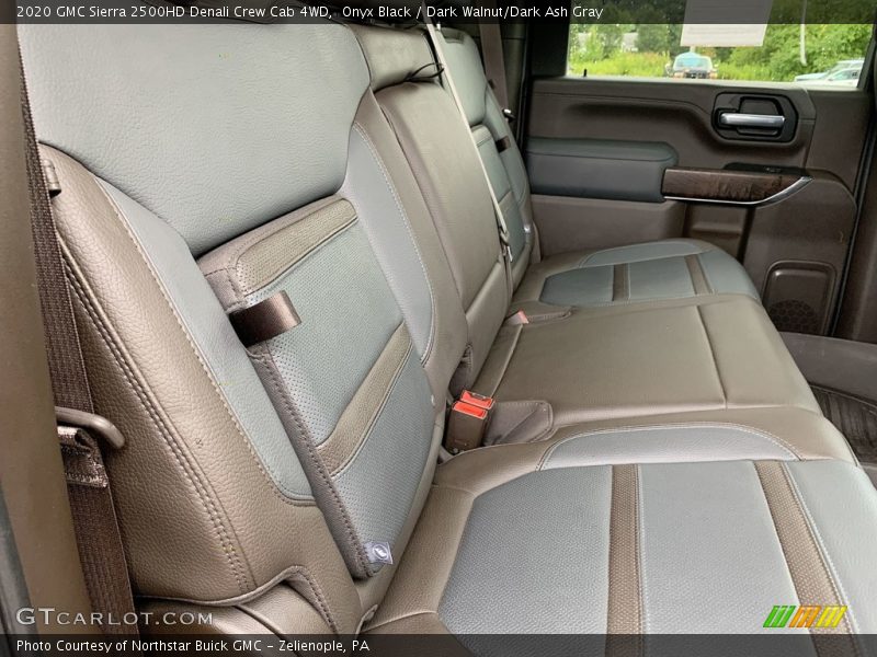 Rear Seat of 2020 Sierra 2500HD Denali Crew Cab 4WD
