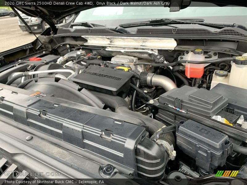 Onyx Black / Dark Walnut/Dark Ash Gray 2020 GMC Sierra 2500HD Denali Crew Cab 4WD