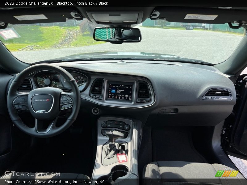 Pitch Black / Black 2023 Dodge Challenger SXT Blacktop