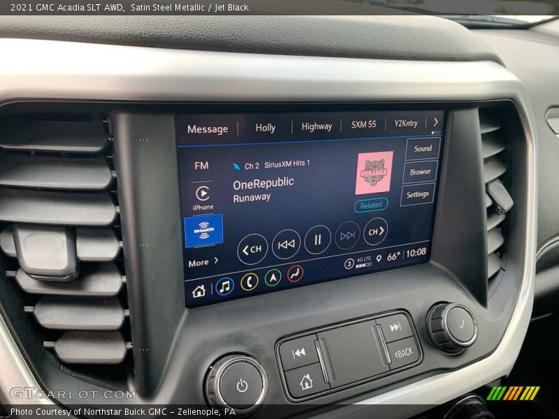 Controls of 2021 Acadia SLT AWD