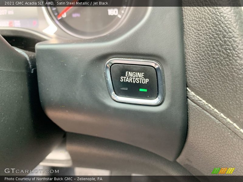 Controls of 2021 Acadia SLT AWD