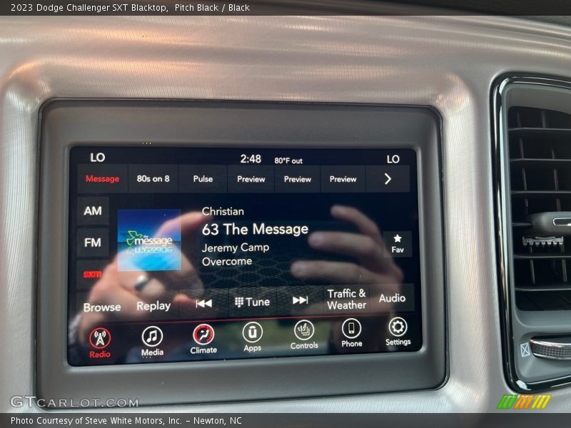 Pitch Black / Black 2023 Dodge Challenger SXT Blacktop