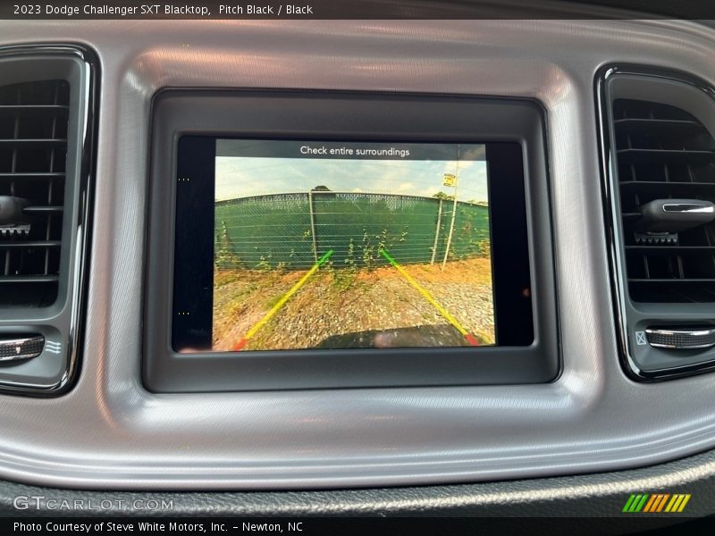 Pitch Black / Black 2023 Dodge Challenger SXT Blacktop