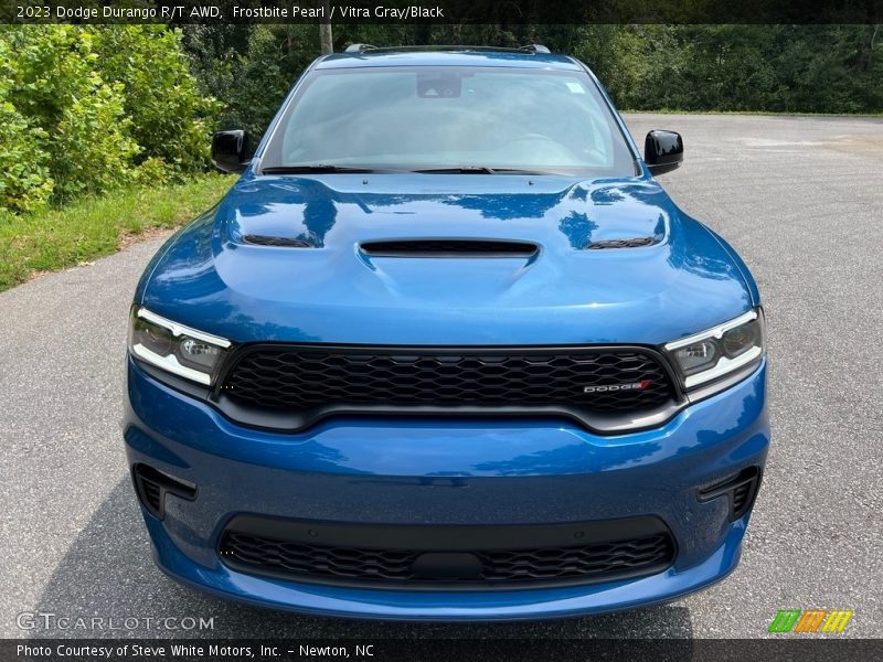 Frostbite Pearl / Vitra Gray/Black 2023 Dodge Durango R/T AWD