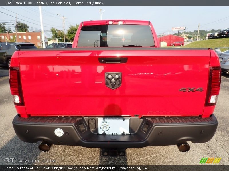 Flame Red / Black 2022 Ram 1500 Classic Quad Cab 4x4