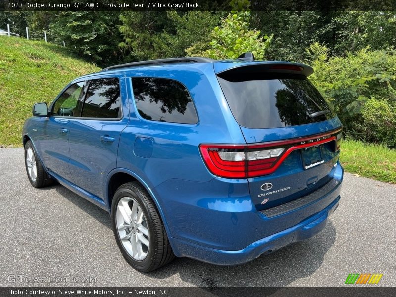 Frostbite Pearl / Vitra Gray/Black 2023 Dodge Durango R/T AWD