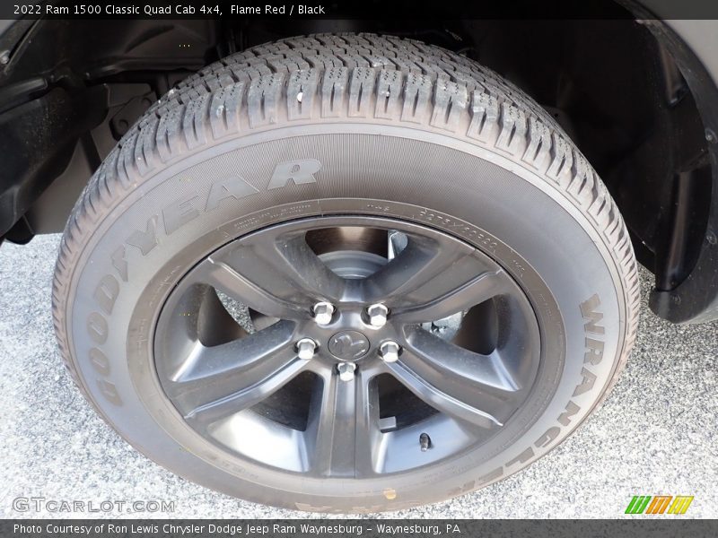 Flame Red / Black 2022 Ram 1500 Classic Quad Cab 4x4