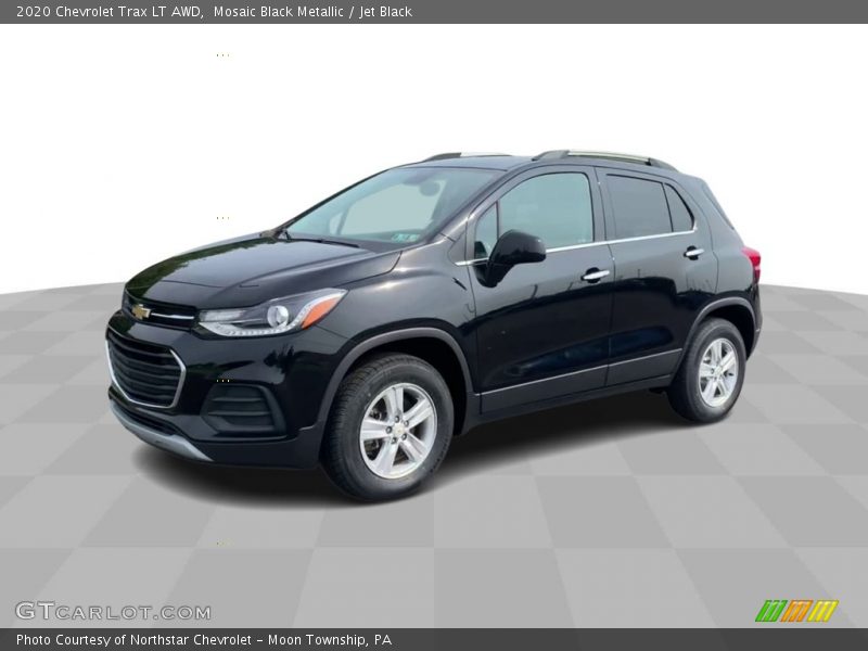 Mosaic Black Metallic / Jet Black 2020 Chevrolet Trax LT AWD