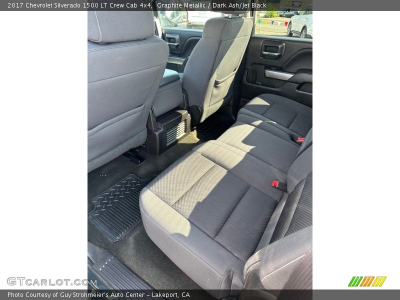 Rear Seat of 2017 Silverado 1500 LT Crew Cab 4x4