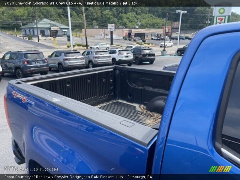 Kinetic Blue Metallic / Jet Black 2020 Chevrolet Colorado WT Crew Cab 4x4