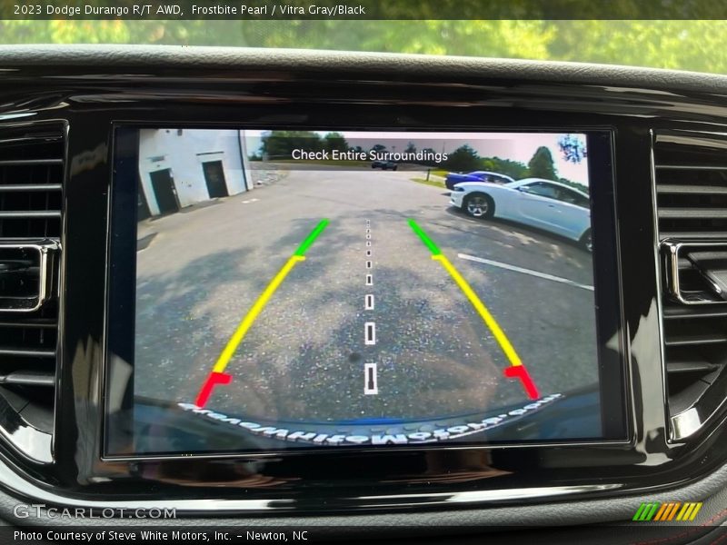 Frostbite Pearl / Vitra Gray/Black 2023 Dodge Durango R/T AWD