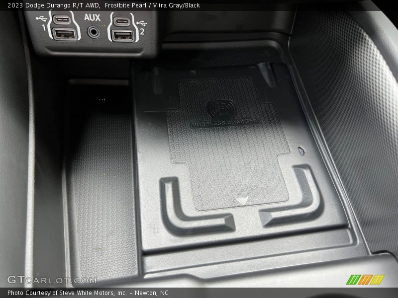 Frostbite Pearl / Vitra Gray/Black 2023 Dodge Durango R/T AWD