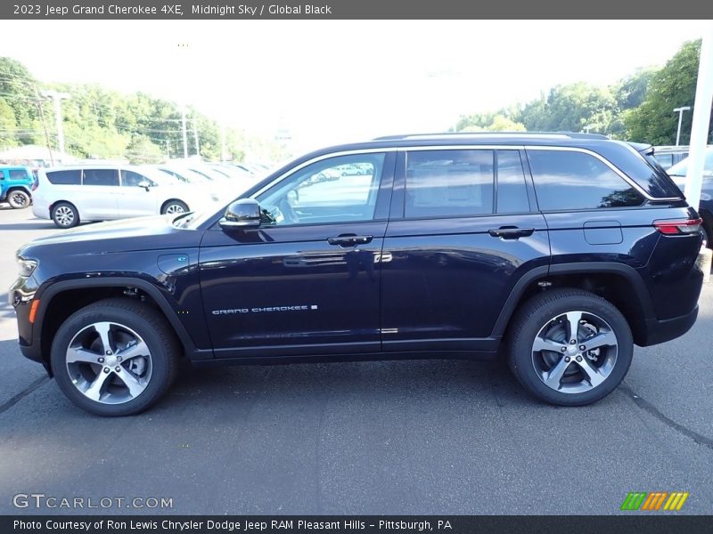 Midnight Sky / Global Black 2023 Jeep Grand Cherokee 4XE