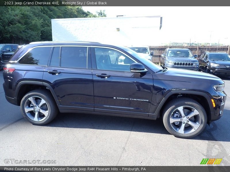 Midnight Sky / Global Black 2023 Jeep Grand Cherokee 4XE