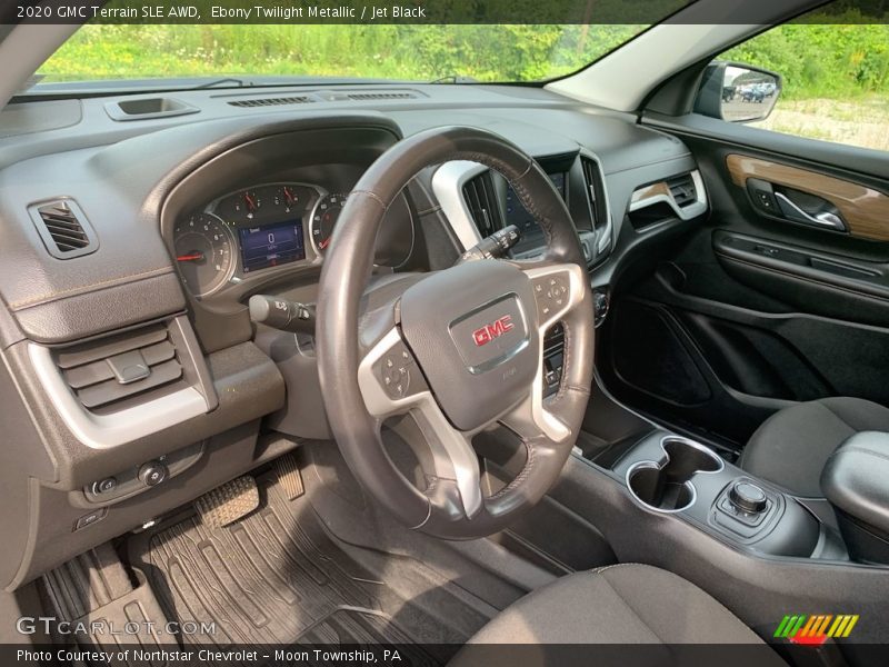 Ebony Twilight Metallic / Jet Black 2020 GMC Terrain SLE AWD