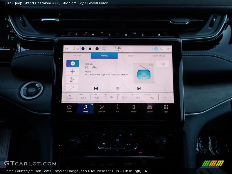 Midnight Sky / Global Black 2023 Jeep Grand Cherokee 4XE