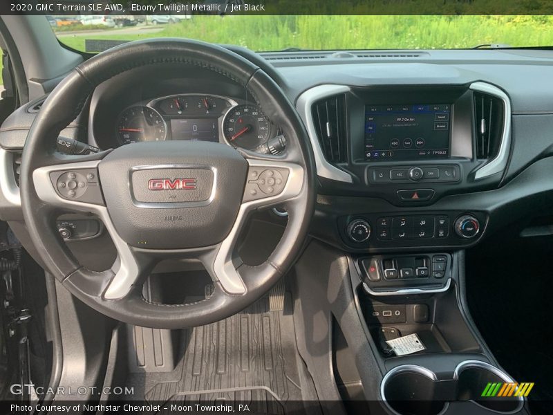 Ebony Twilight Metallic / Jet Black 2020 GMC Terrain SLE AWD