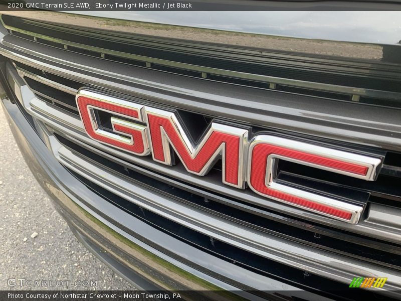 Ebony Twilight Metallic / Jet Black 2020 GMC Terrain SLE AWD