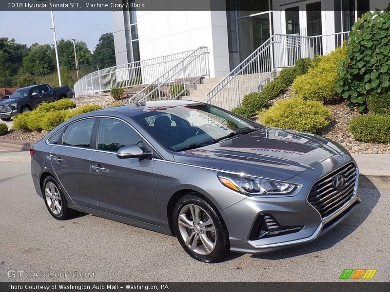 Front 3/4 View of 2018 Sonata SEL