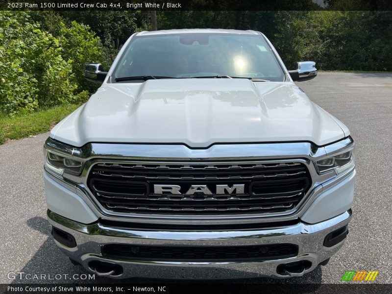 Bright White / Black 2023 Ram 1500 Limited Crew Cab 4x4