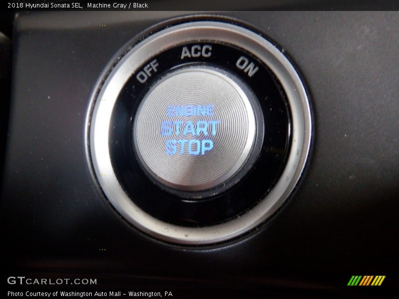 Controls of 2018 Sonata SEL