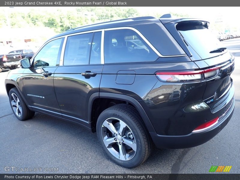 Rocky Mountain Pearl / Global Black 2023 Jeep Grand Cherokee 4XE