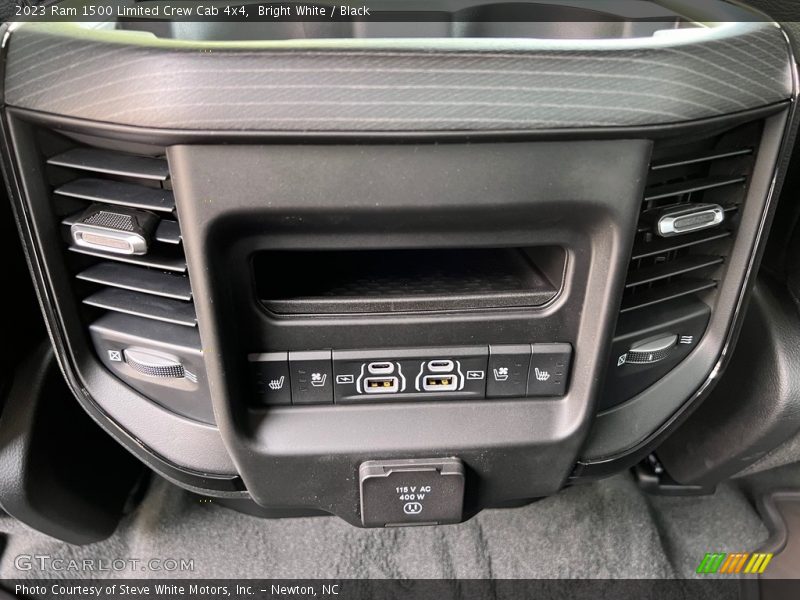 Bright White / Black 2023 Ram 1500 Limited Crew Cab 4x4