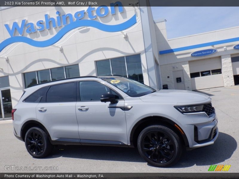 Wolf Gray / Black 2023 Kia Sorento SX Prestige AWD