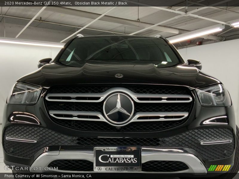 Obsidian Black Metallic / Black 2020 Mercedes-Benz GLE 350 4Matic