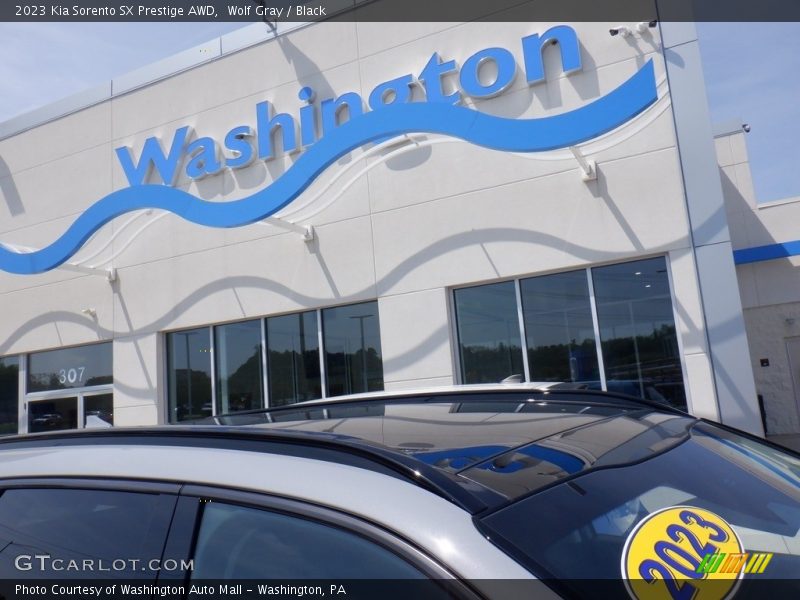 Wolf Gray / Black 2023 Kia Sorento SX Prestige AWD