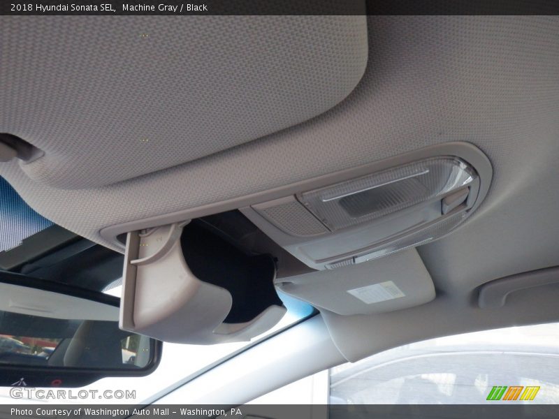 Machine Gray / Black 2018 Hyundai Sonata SEL