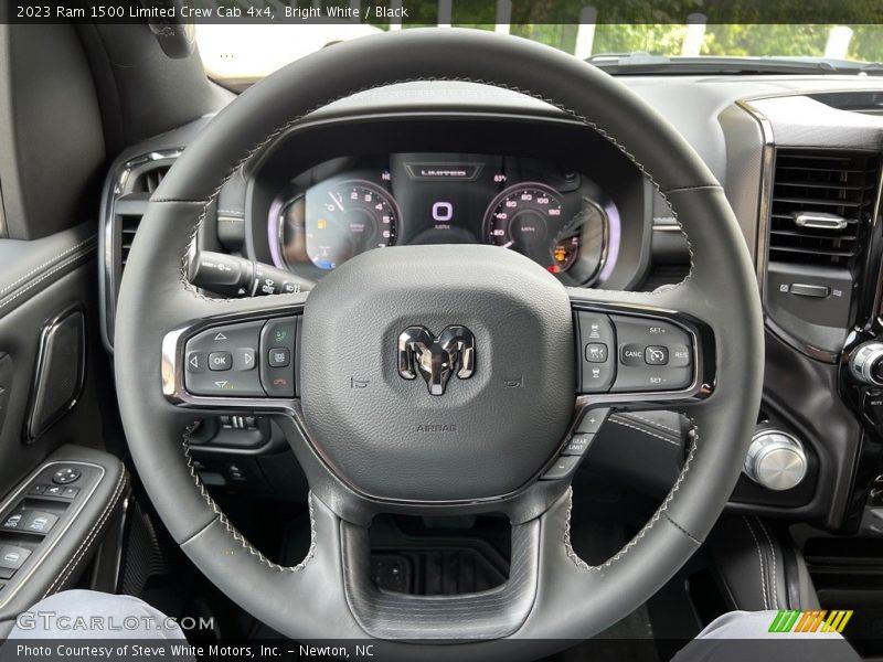  2023 1500 Limited Crew Cab 4x4 Steering Wheel