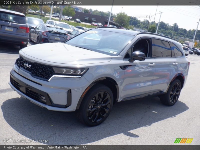 Wolf Gray / Black 2023 Kia Sorento SX Prestige AWD