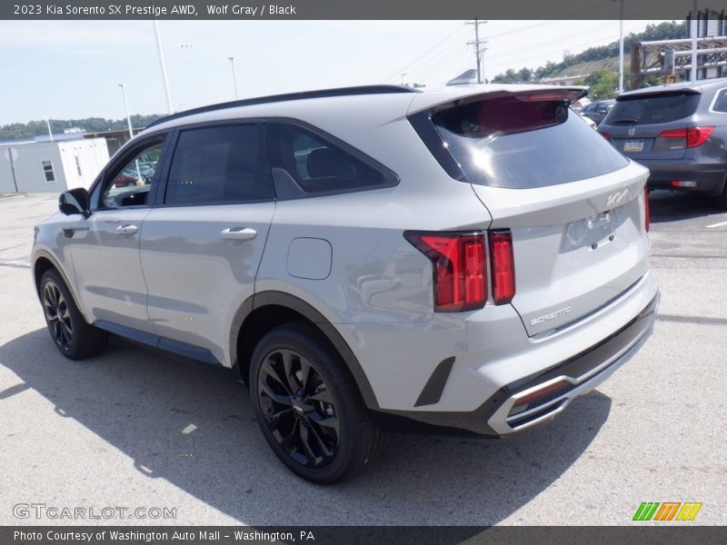 Wolf Gray / Black 2023 Kia Sorento SX Prestige AWD