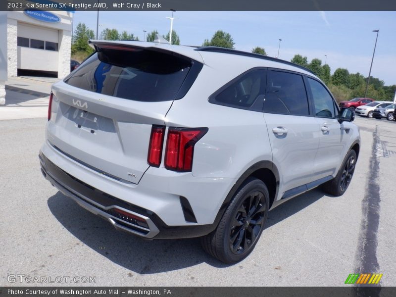 Wolf Gray / Black 2023 Kia Sorento SX Prestige AWD