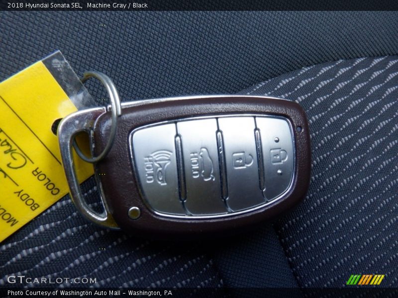 Keys of 2018 Sonata SEL