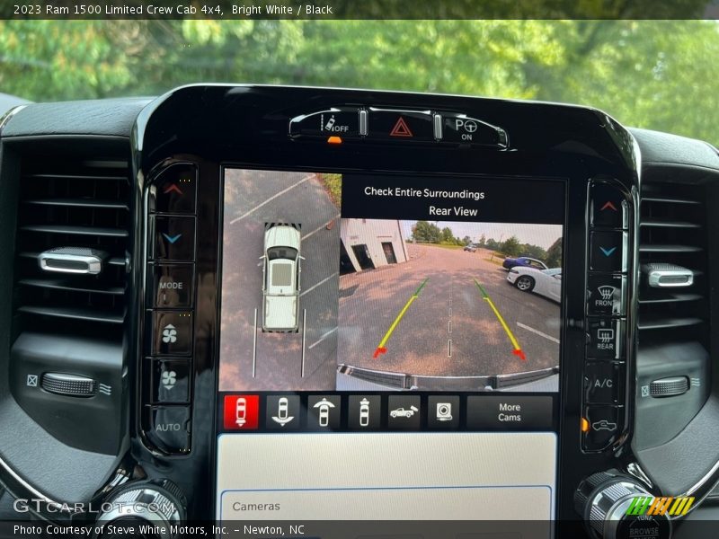 Bright White / Black 2023 Ram 1500 Limited Crew Cab 4x4