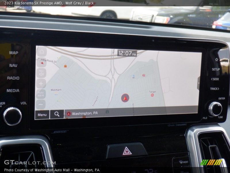 Wolf Gray / Black 2023 Kia Sorento SX Prestige AWD